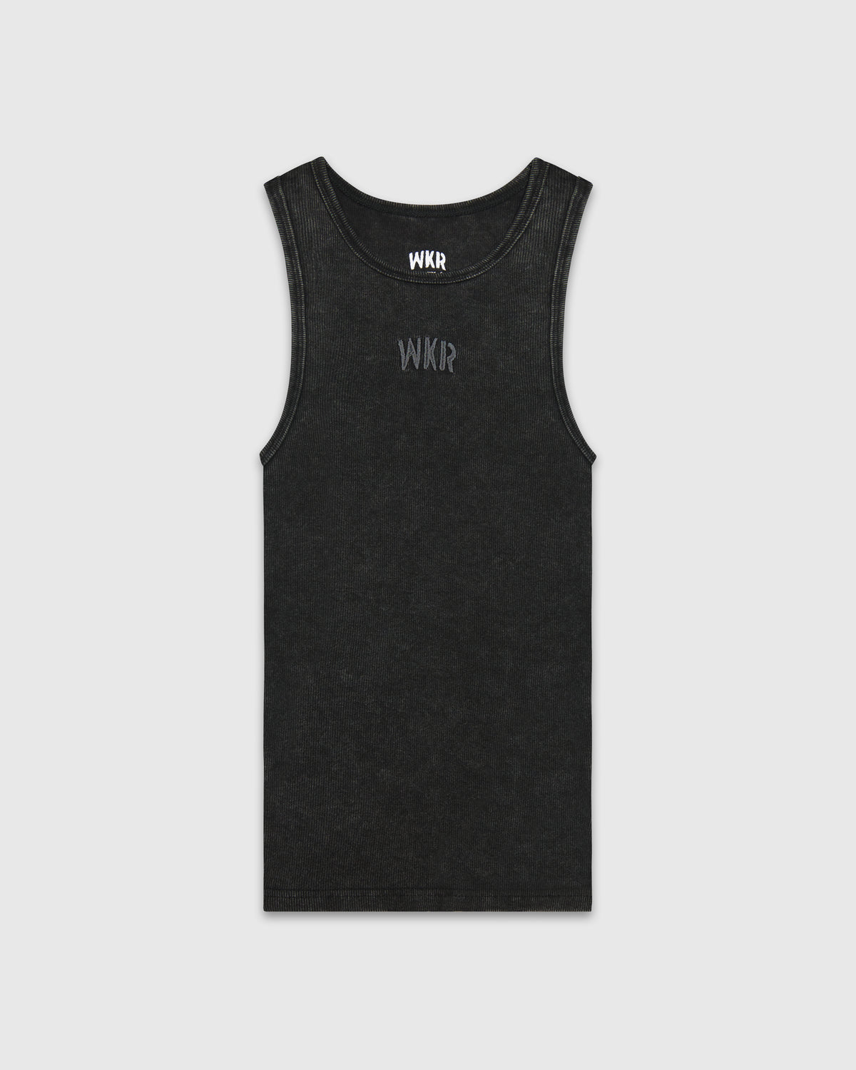WKR Acid Washed Black Armored Tank (Size Up)