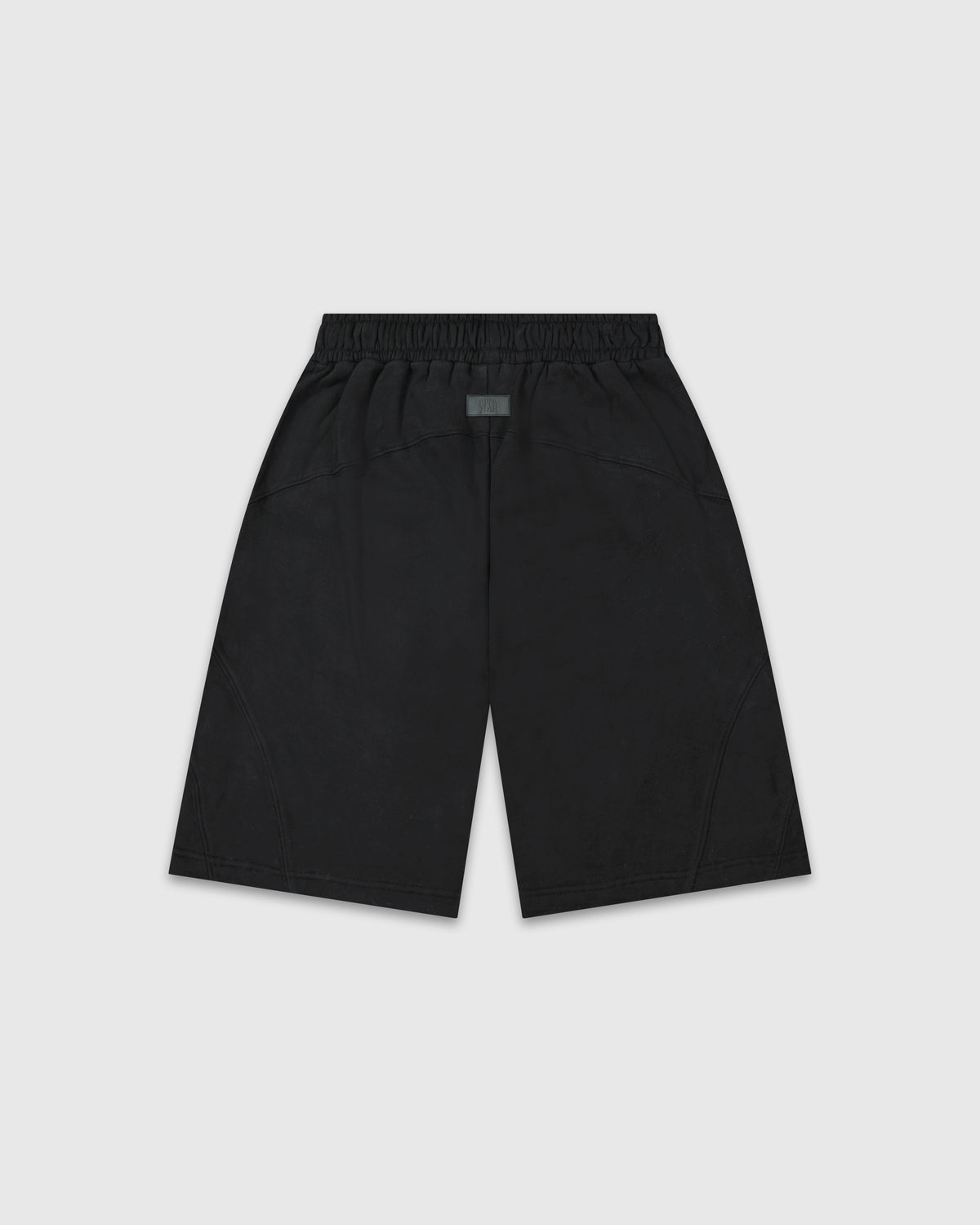 Black Low Cut Panel Short - Core II