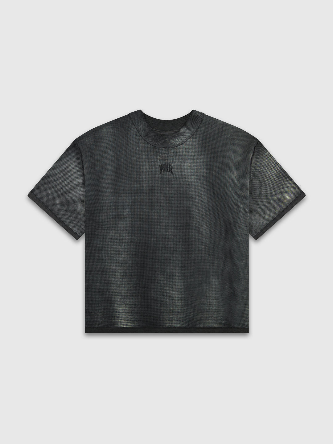 PRE-ORDER: Vintage Black WKR Waffle Knit Shirt