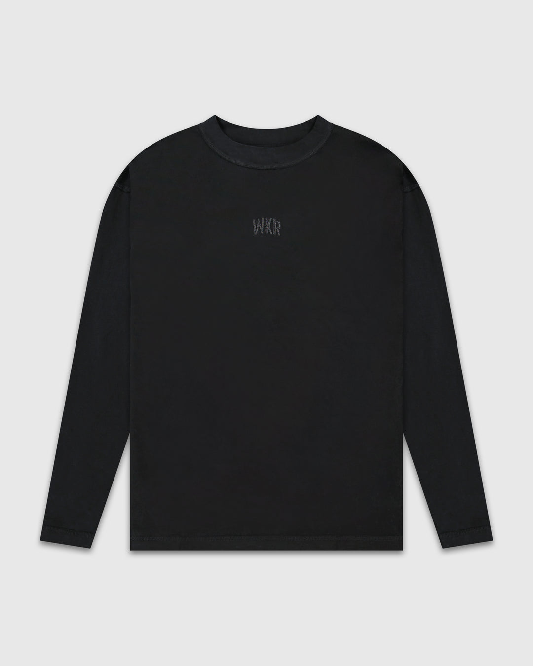 Black Relaxed Oversized Longsleeve - Core II