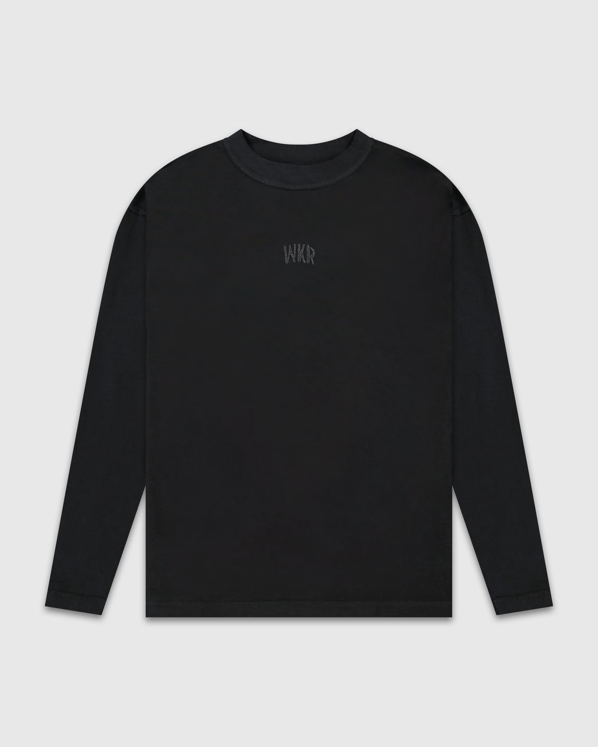 Black Relaxed Oversized Longsleeve - Core II