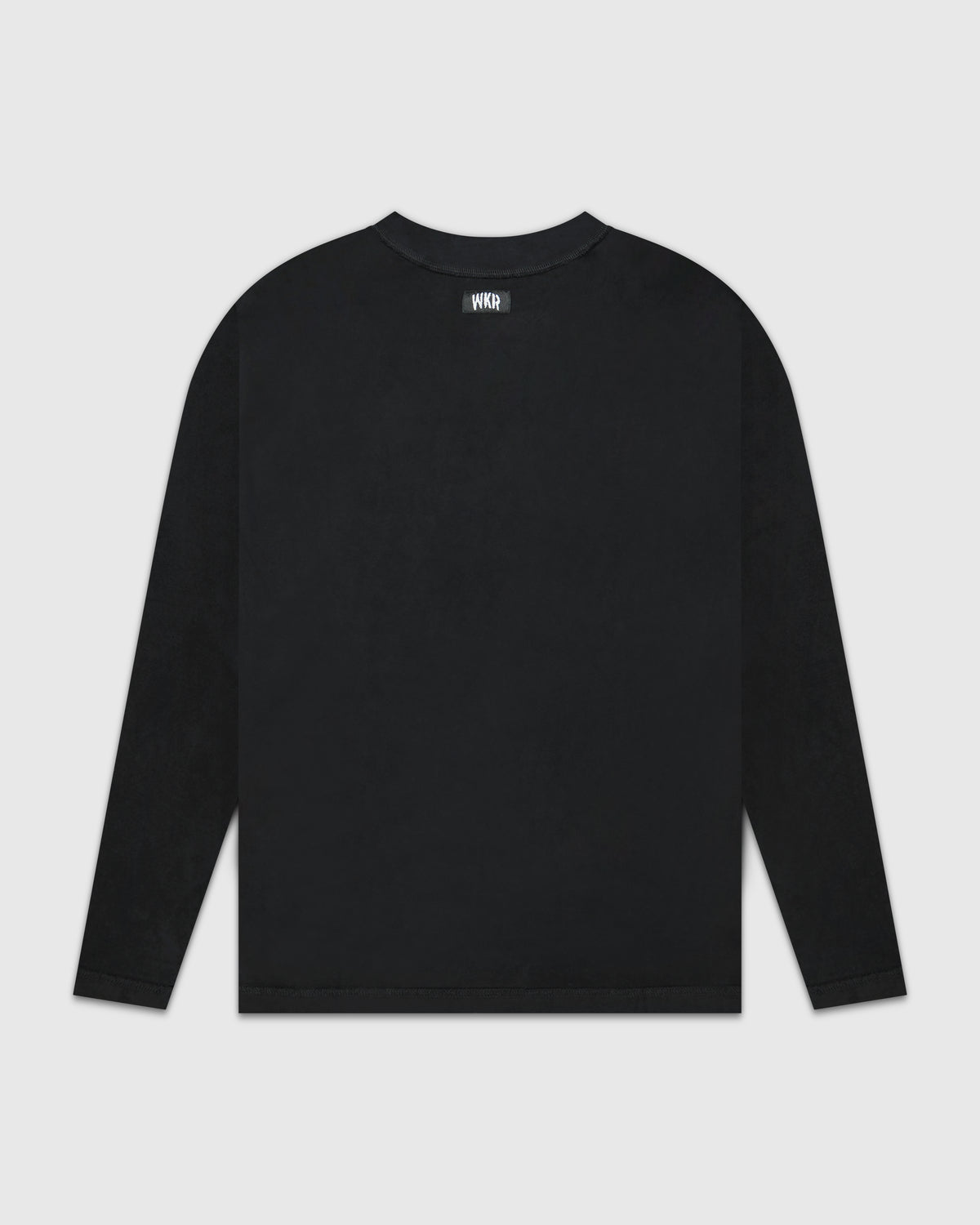 Black Relaxed Oversized Longsleeve - Core II