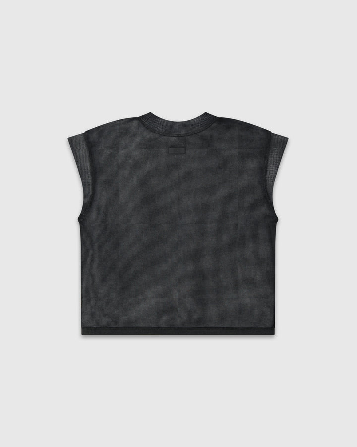 Vintage Washed Waffle Knit Cut-Off - Core II