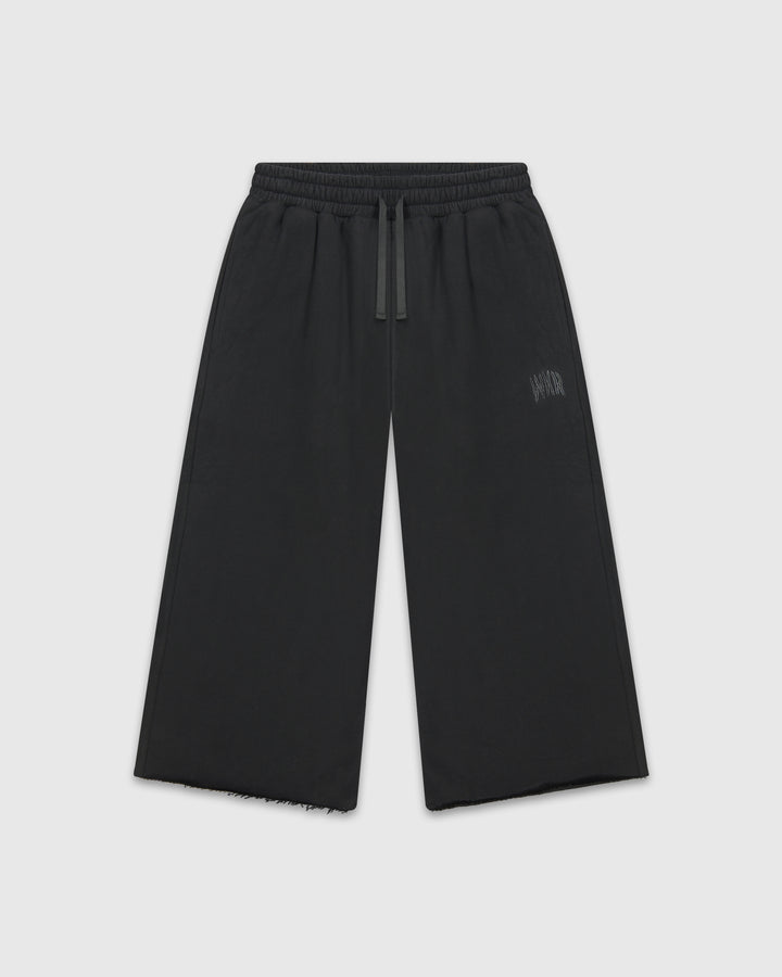 Black Cropped Sweatpant - Core II