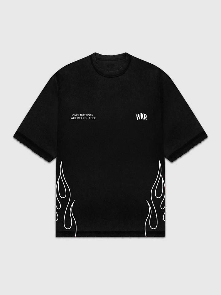 Black Flame Tee