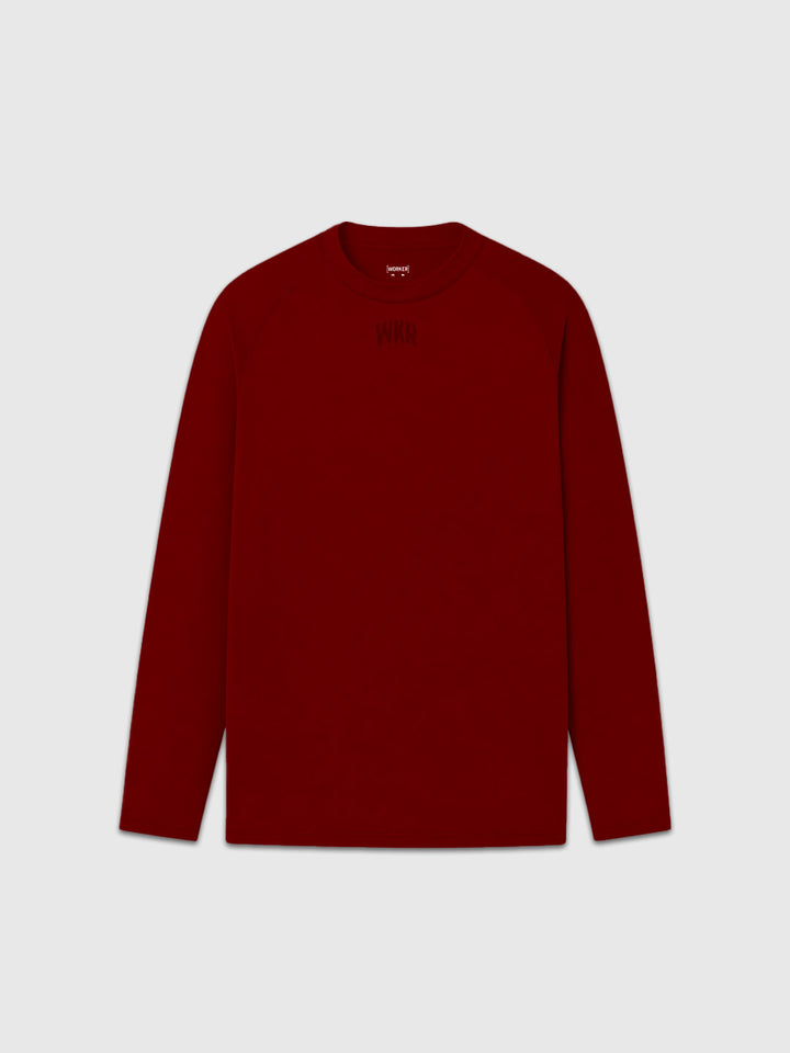 Wine ESSNTLS Longsleeve Tee
