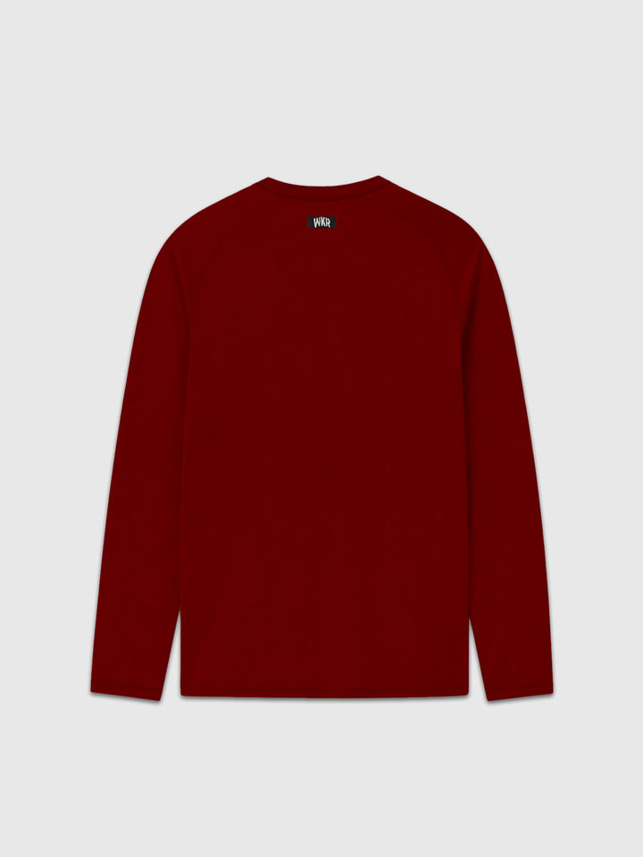 Wine ESSNTLS Longsleeve Tee