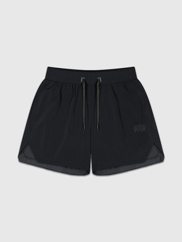 Black Ripstop WKRFlex Short - Core II
