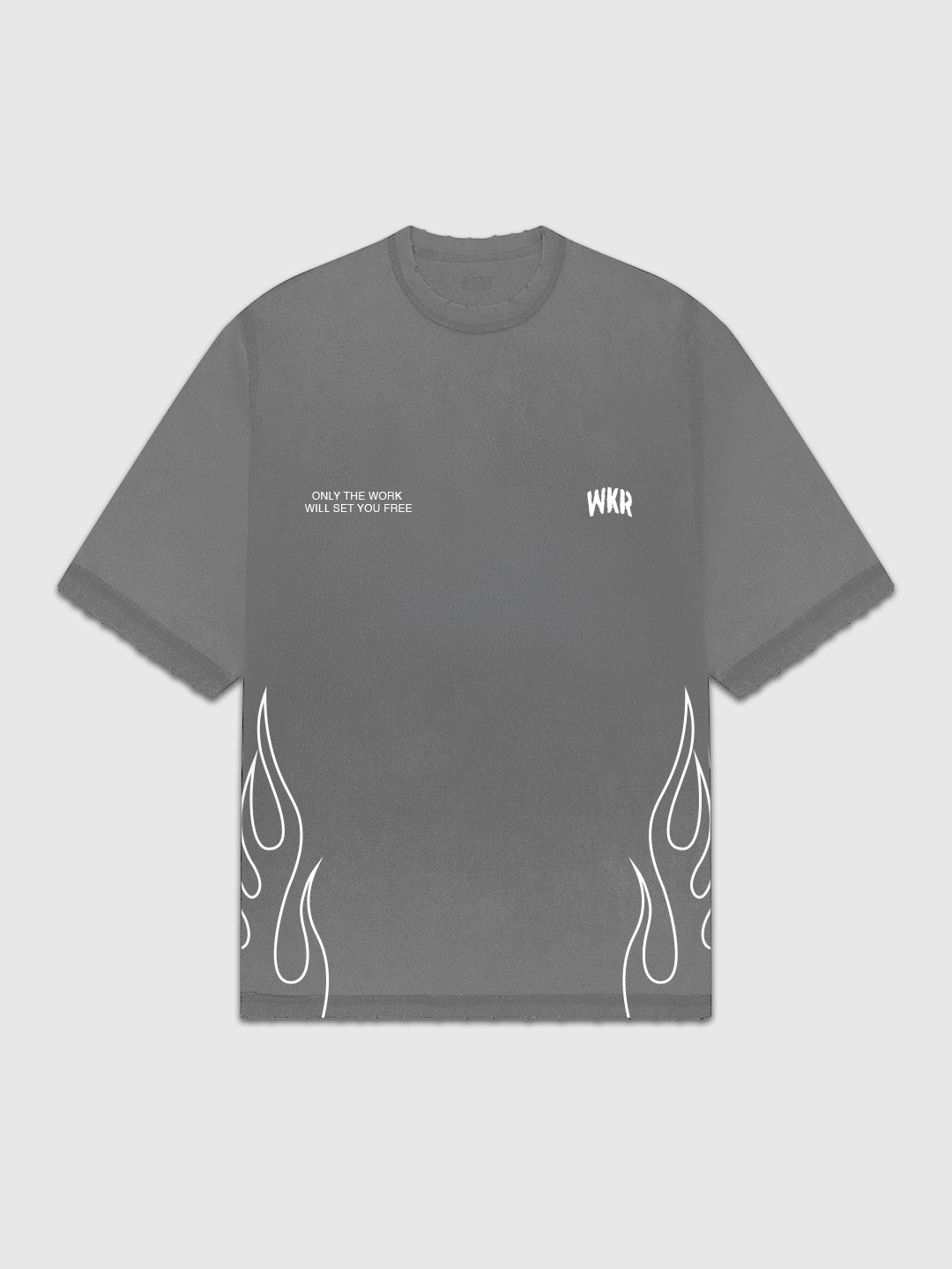 Gray Flame Tee