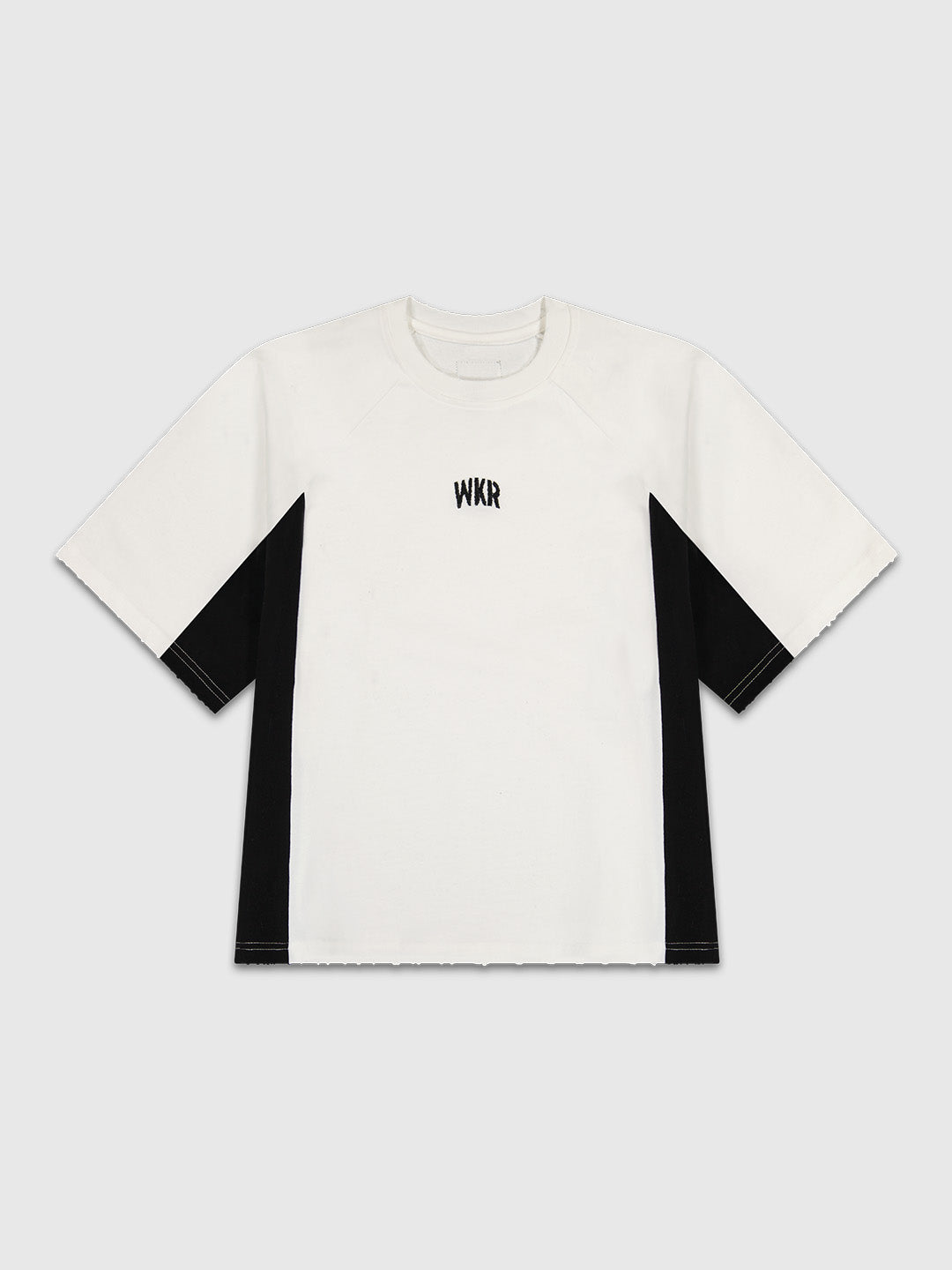 White WKR Dual Tone Tee - NQ