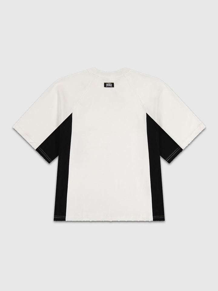 White WKR Dual Tone Tee - NQ