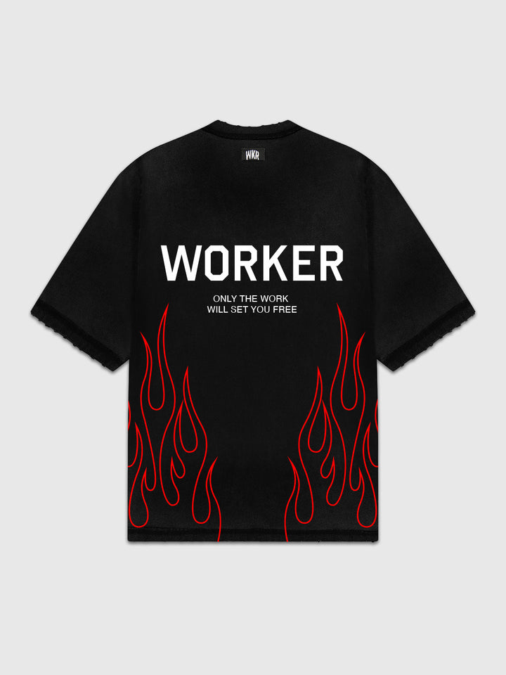 Bred Flame Tee