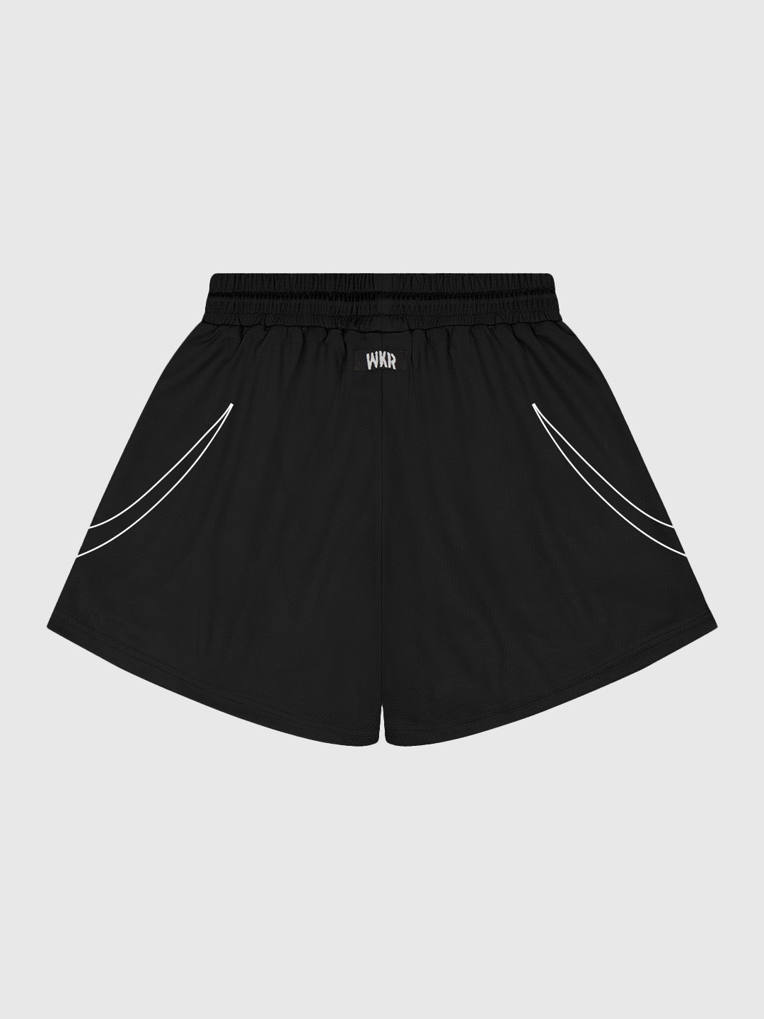 Black Tribal Flame 5" Premium Performance Short - SS4