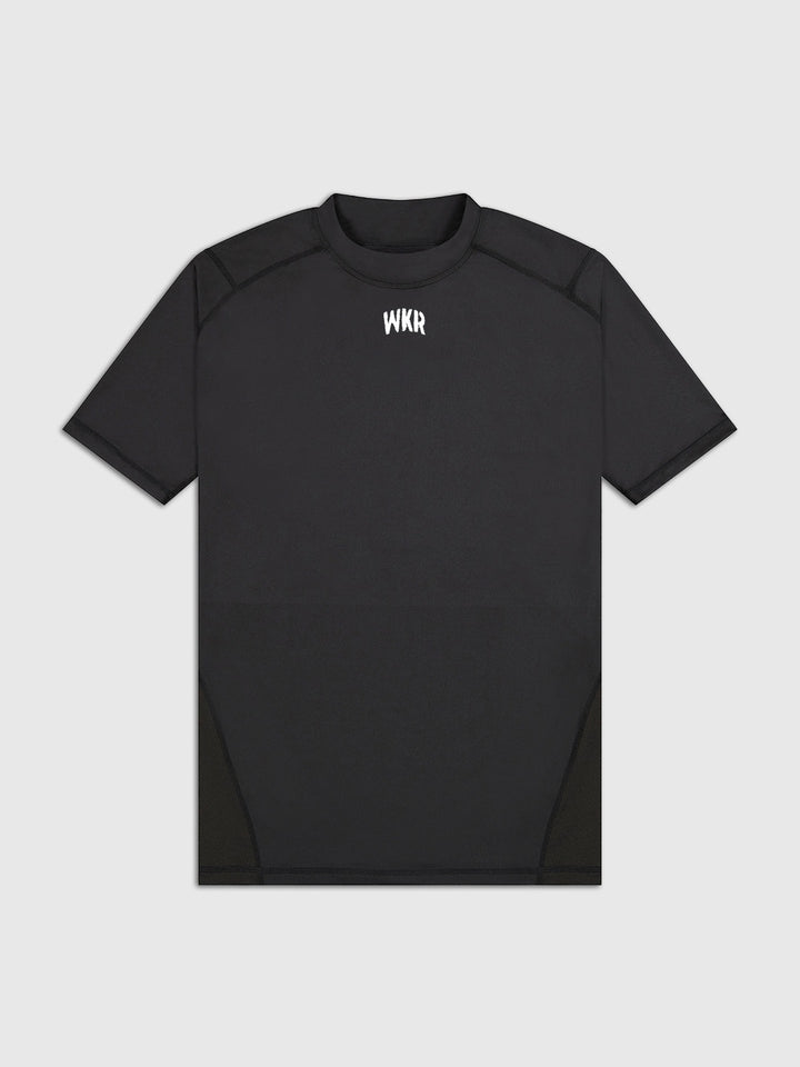 Black/White WKRFLEX Compression Tee