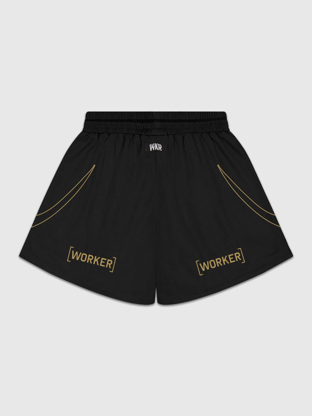 Gold Tribal Flame Performance Short - Earned