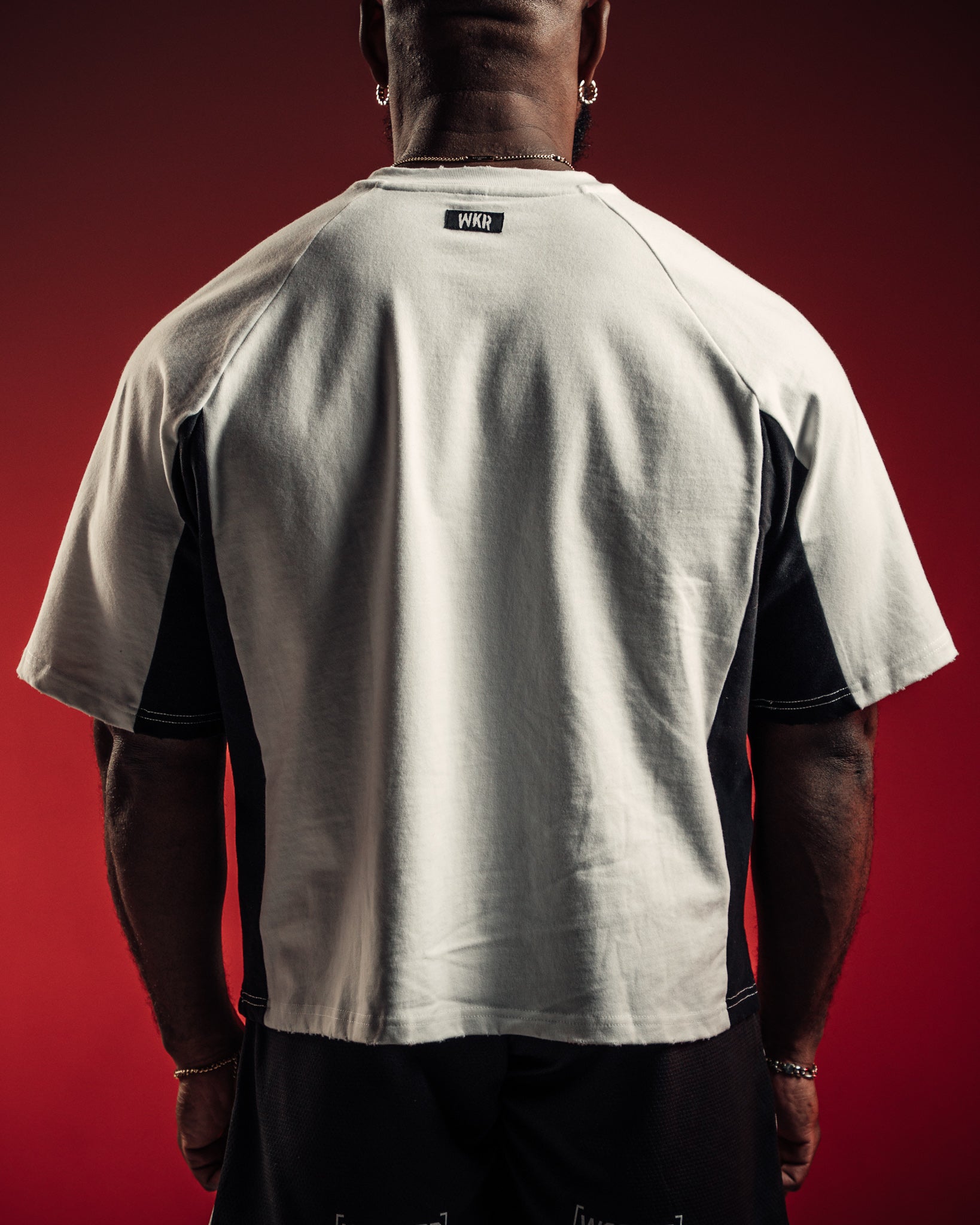 White WKR Dual Tone Tee - NQ