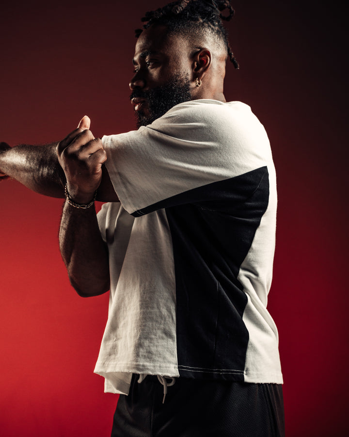 White WKR Dual Tone Tee - NQ