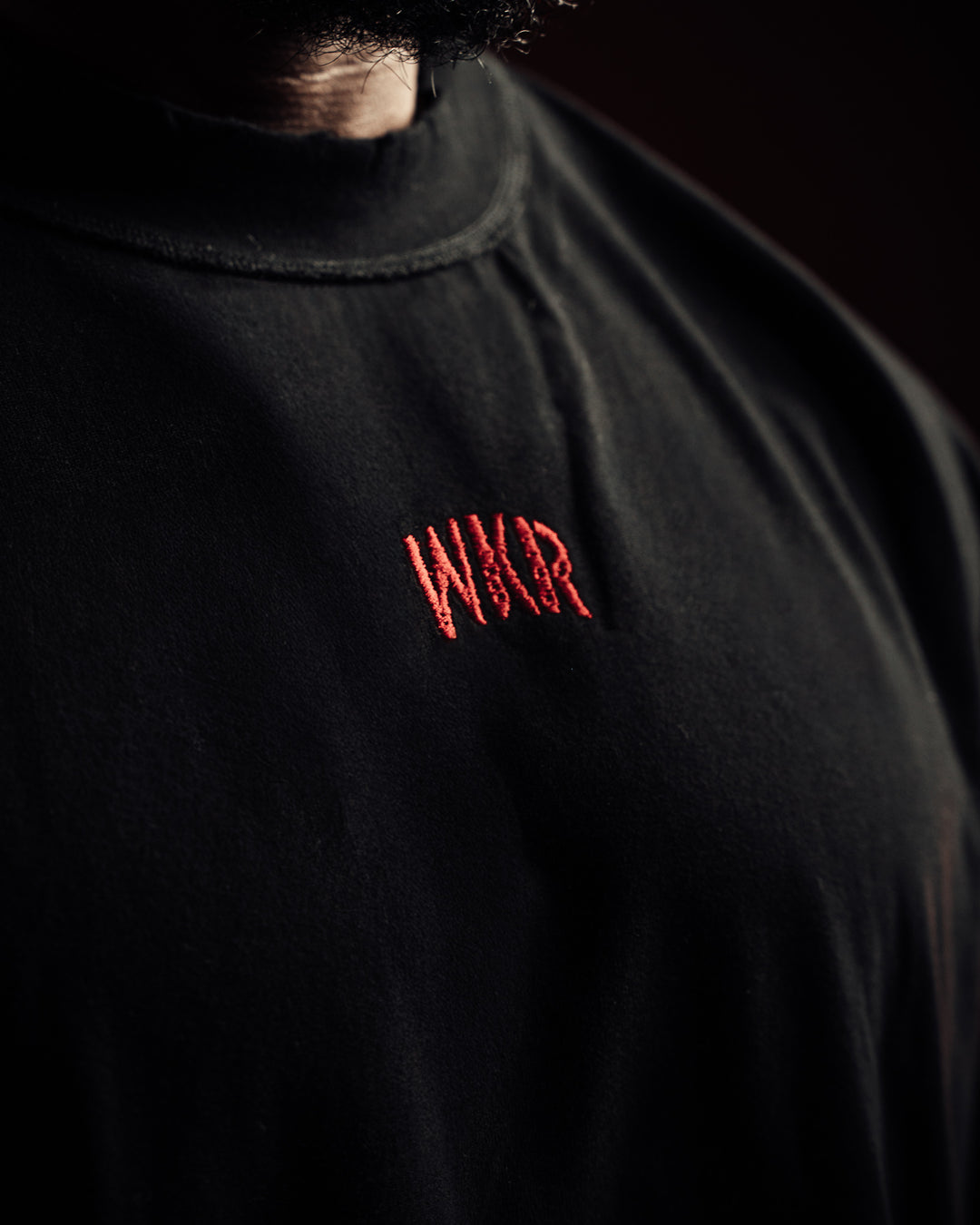 Black WKR Statue Tee - NQ