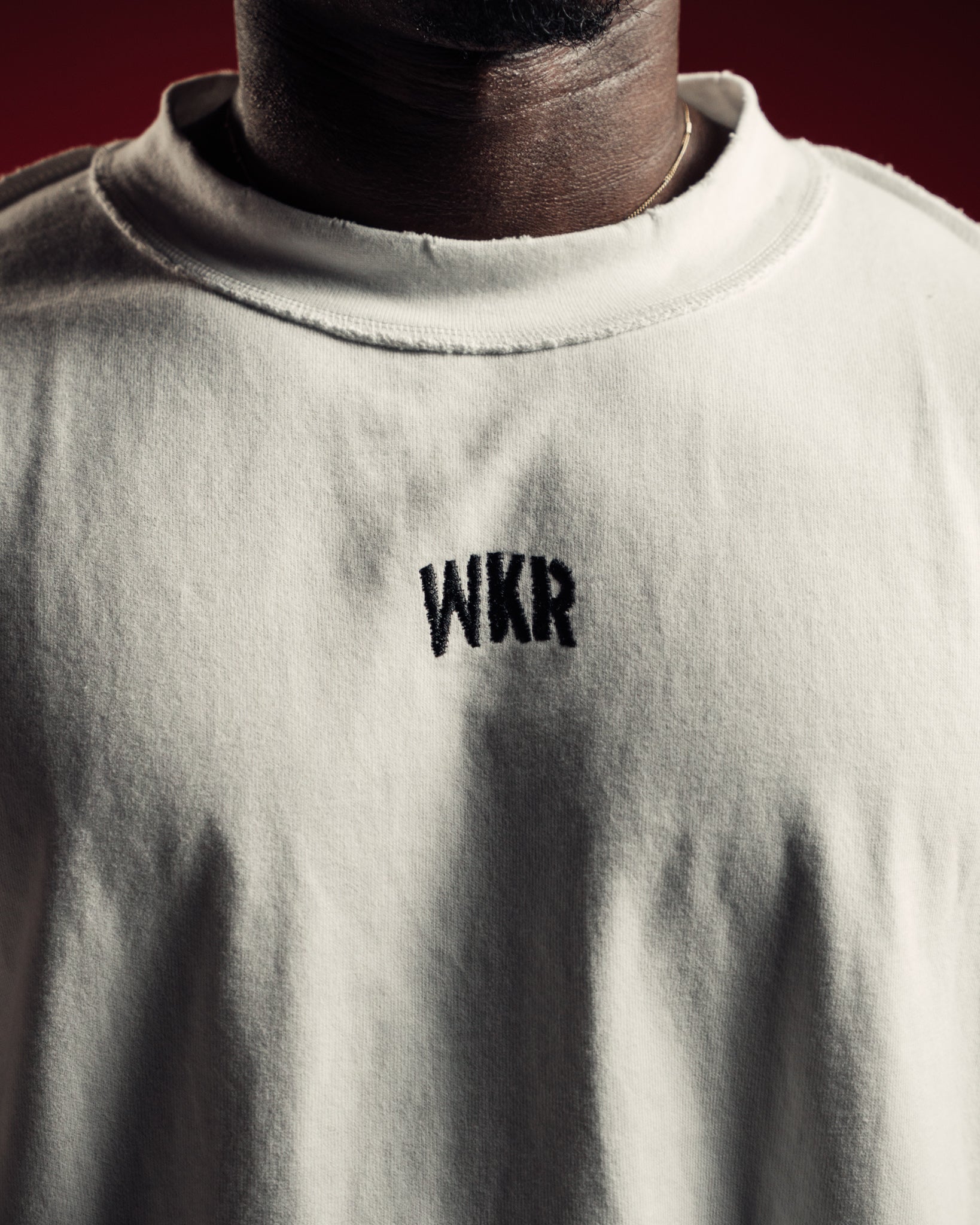 White WKR Statue Tee - NQ