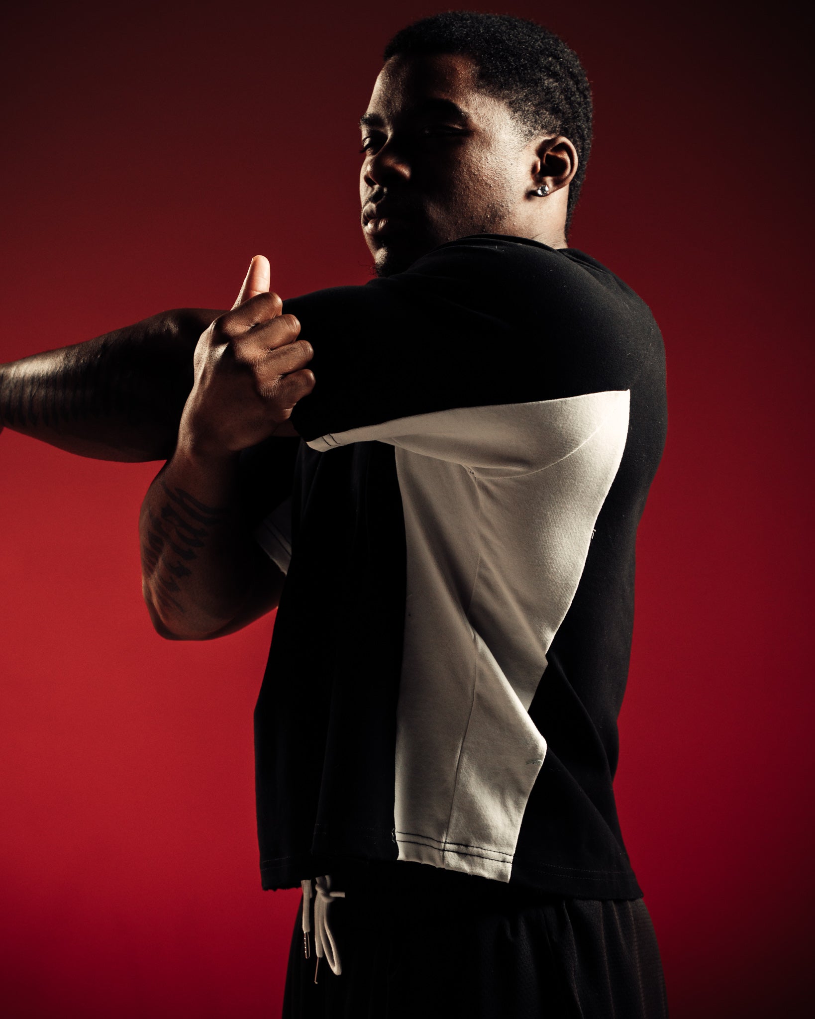 Black WKR Dual Tone Tee - NQ