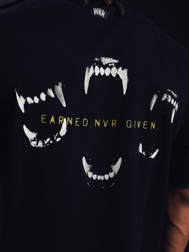 Earned Three Headed Beast Tee