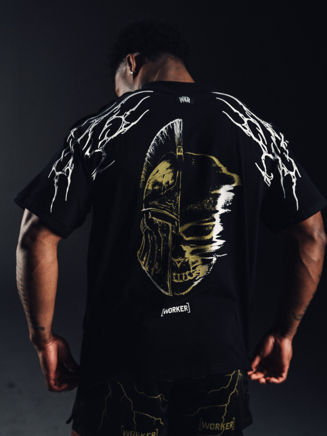 Earned Spartan Skull Tee