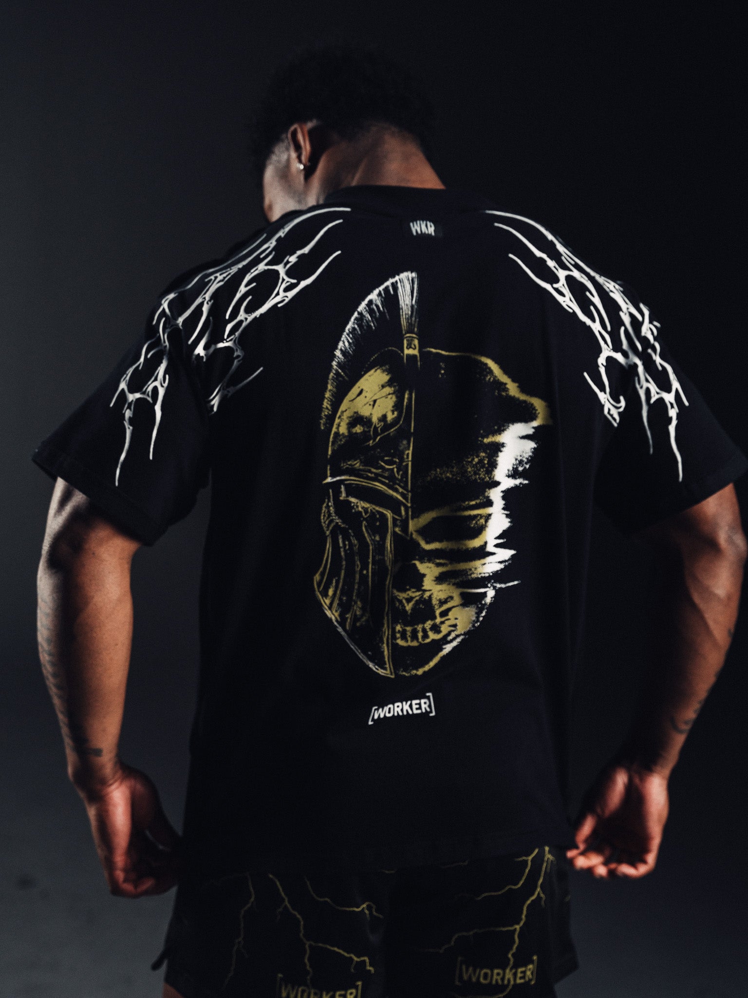 Earned Spartan Skull Tee