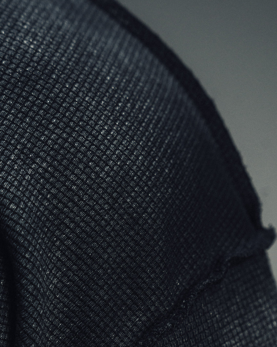 PRE-ORDER: Vintage Black WKR Waffle Knit Shirt