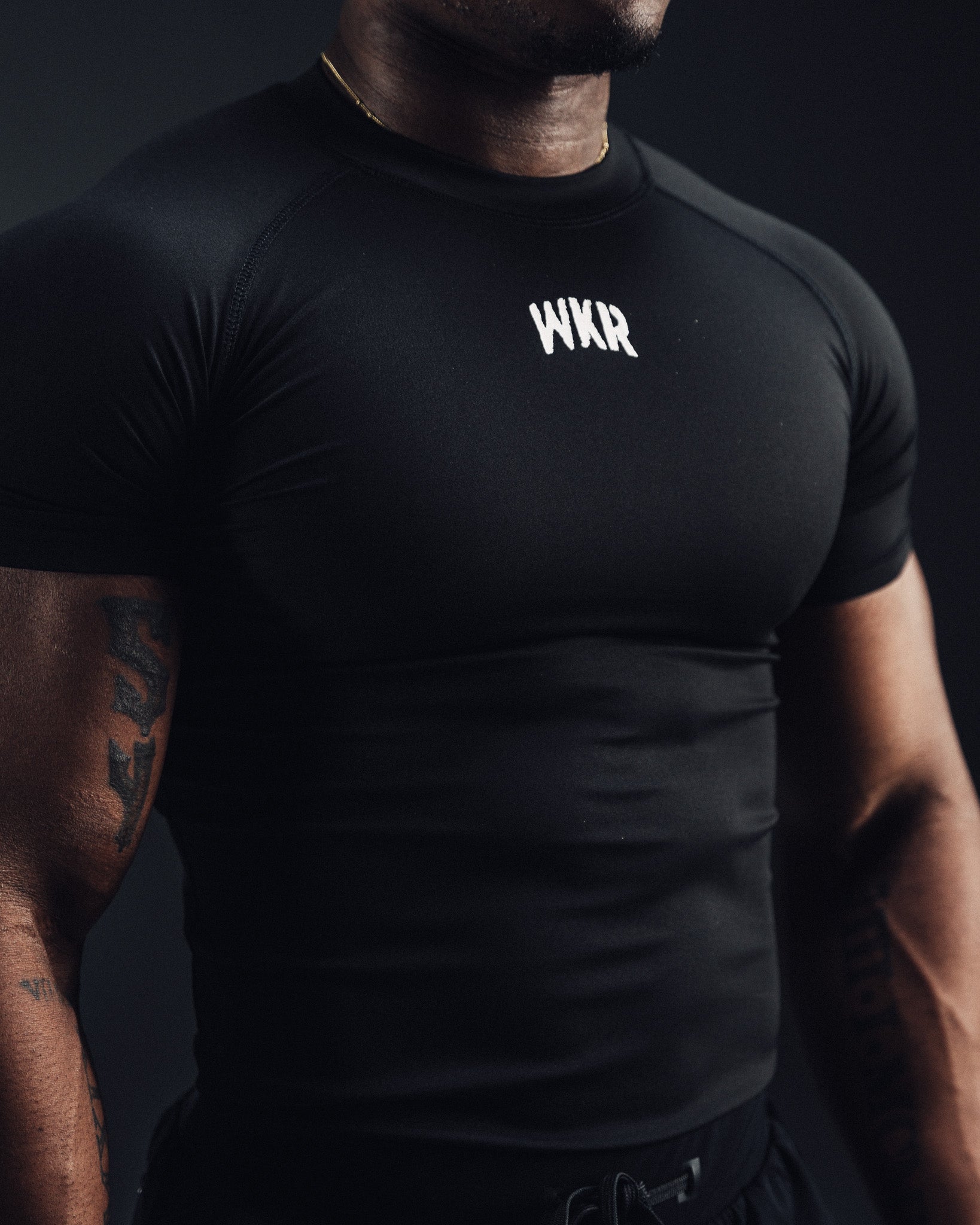 Black WKRCore Compression Tee