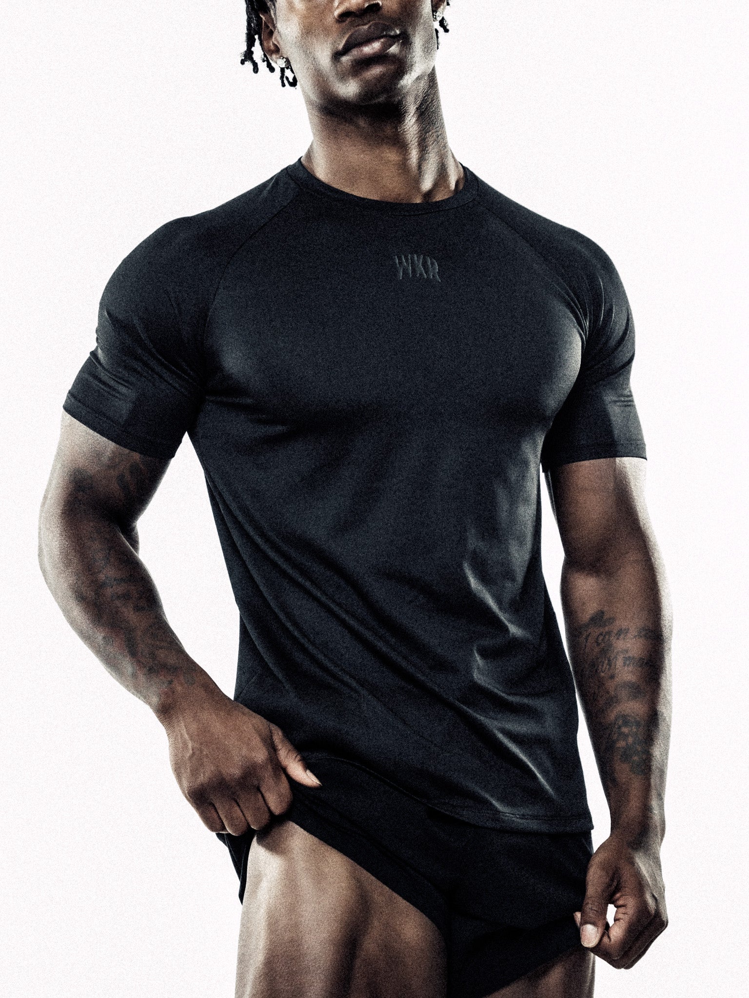 Black ESSNTLS Tee