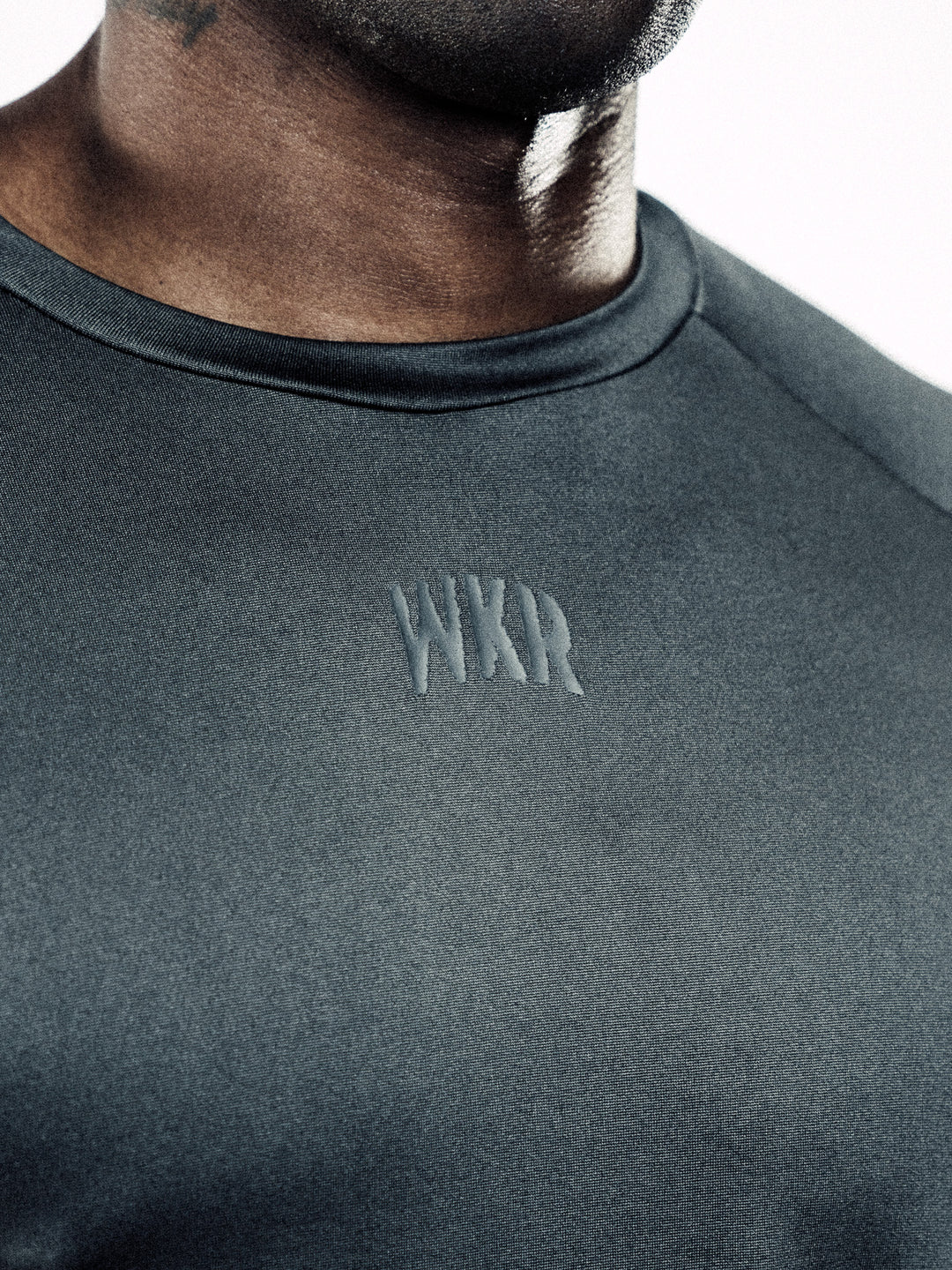 Gray ESSNTLS Longsleeve Tee