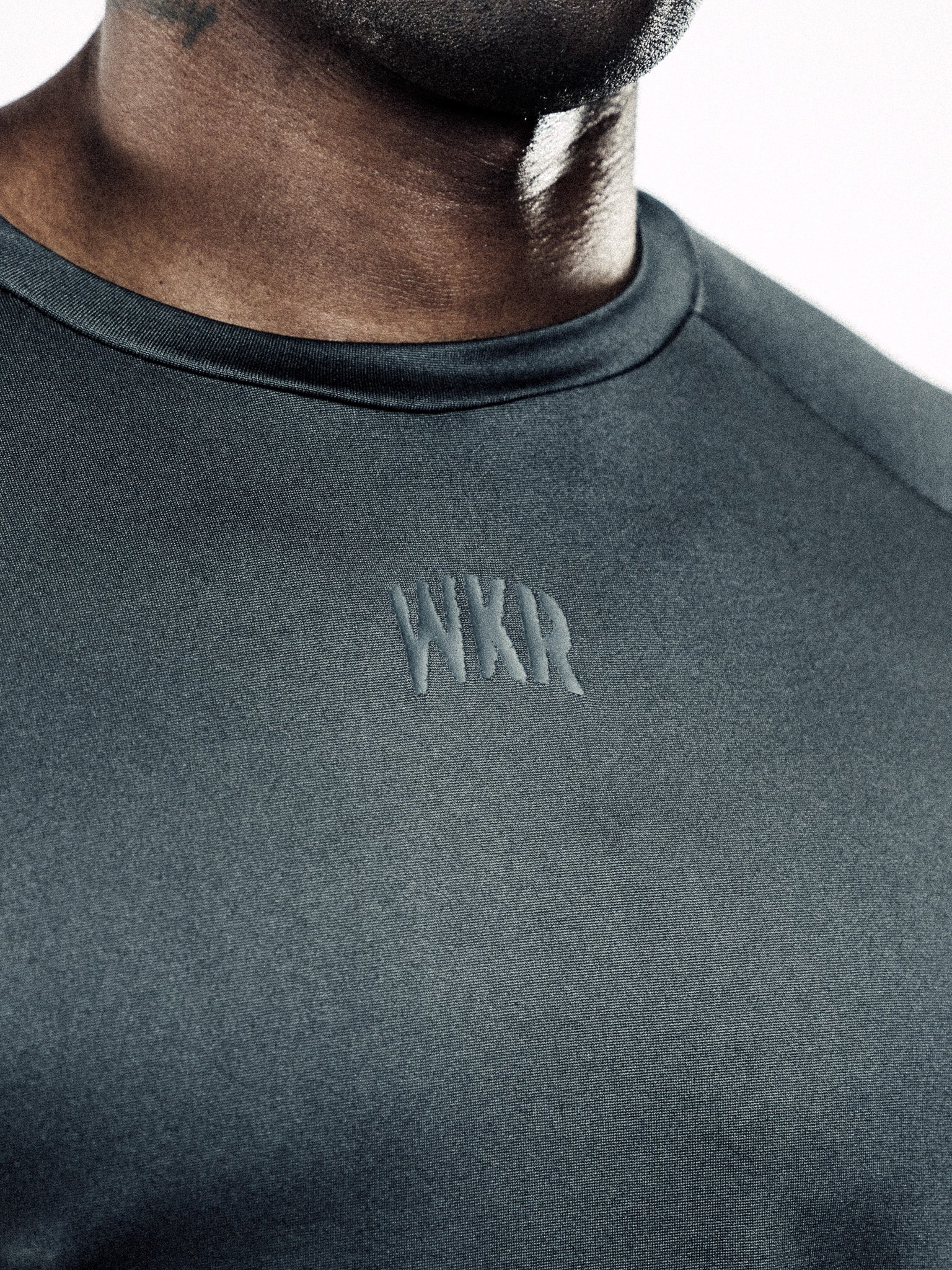 Gray ESSNTLS Longsleeve Tee