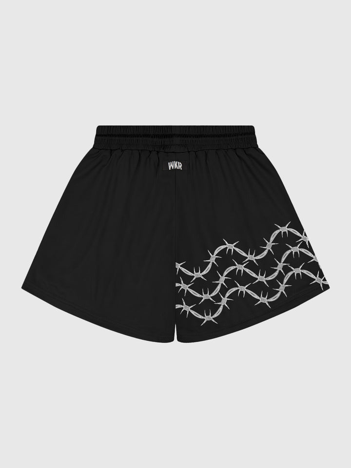 Black WKR Statue Skull Short - NQ