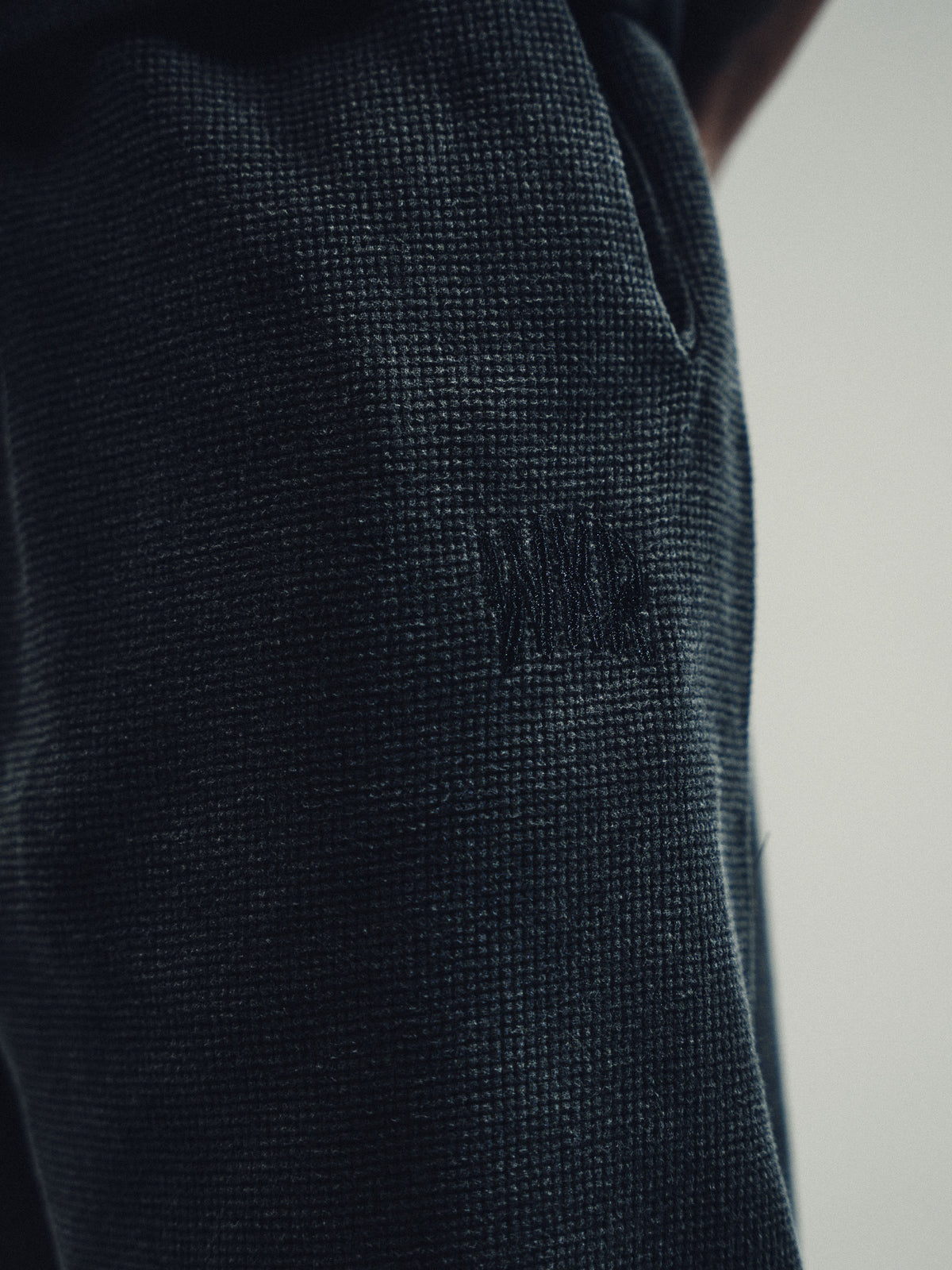 Vintage Washed Waffle Knit Low Cut Short - Core II