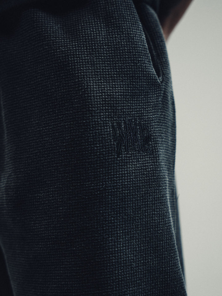Vintage Washed Waffle Knit Low Cut Short - Core II