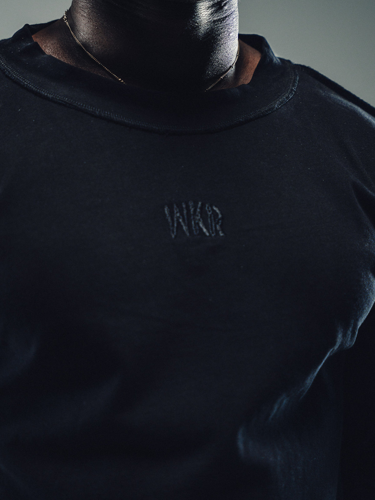 Black Relaxed Oversized Longsleeve - Core II