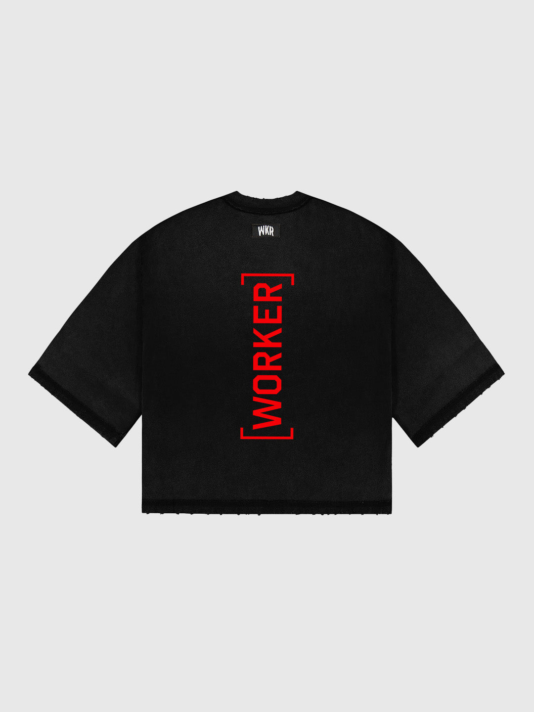 Bred 3/4 Sleeve Cropped Tee - SS5