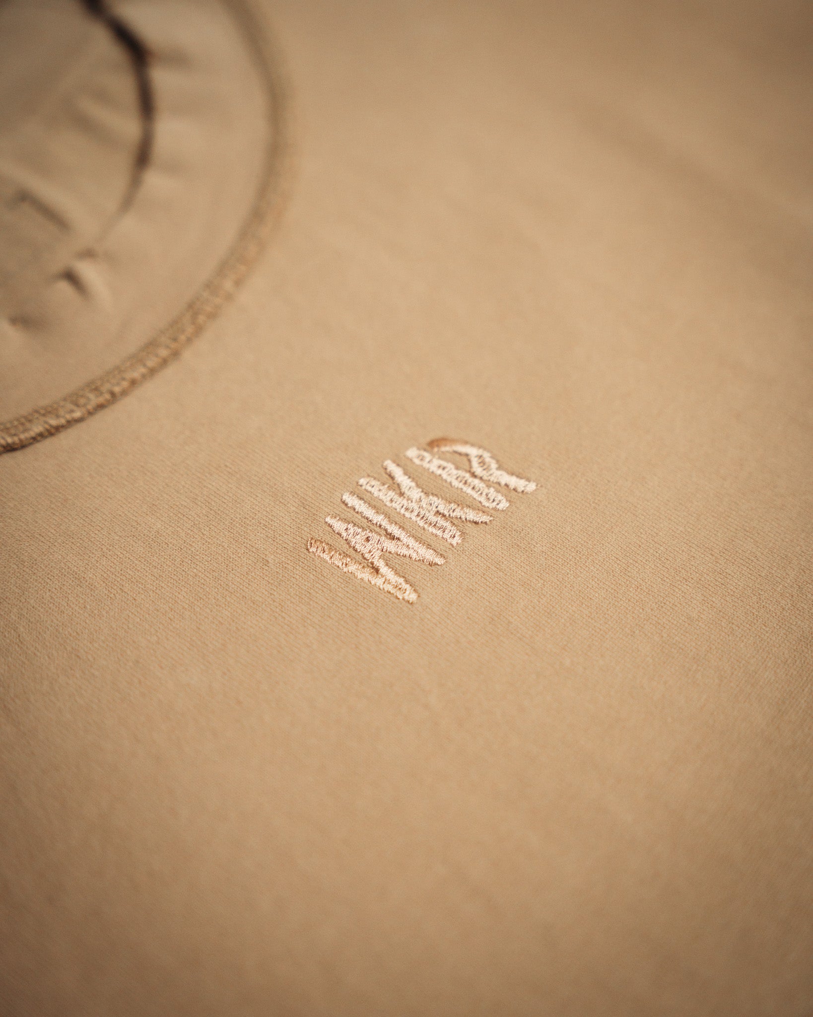 Tan Awakening Box Tee