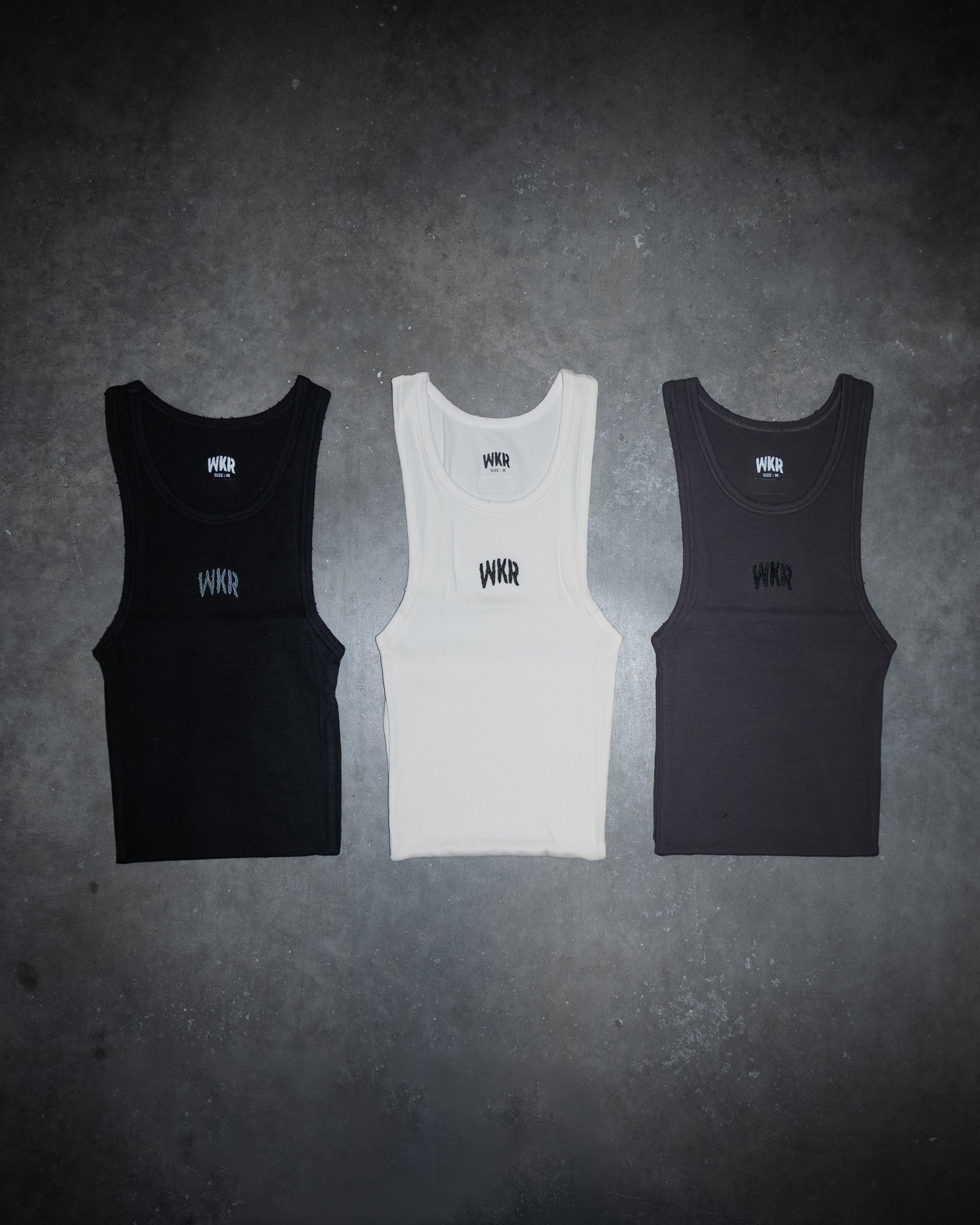 SS2 WKR Distressed Tank 3-Pack