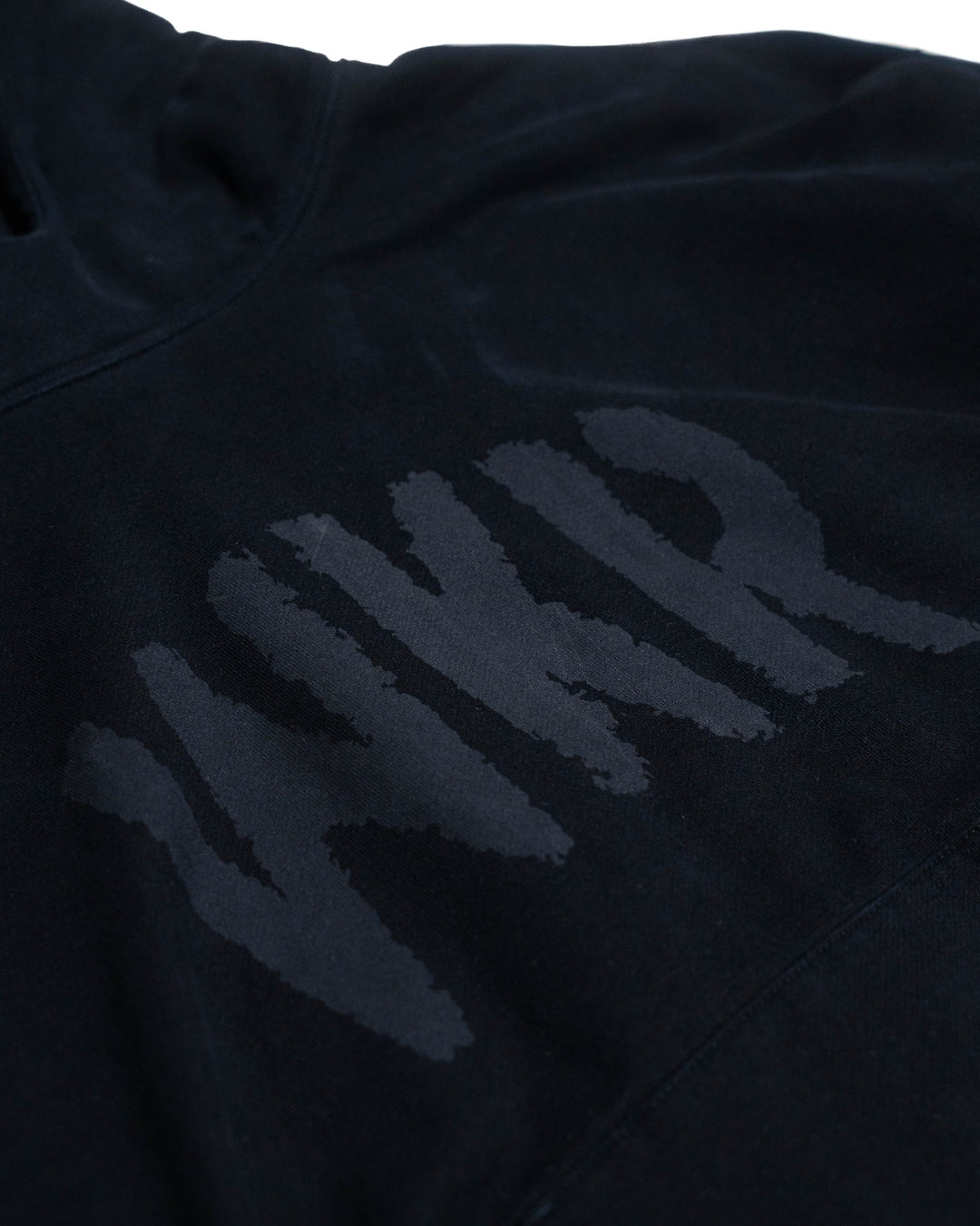 Black WKR Heavyweight Double Layered Utility Hoodie  - SS4