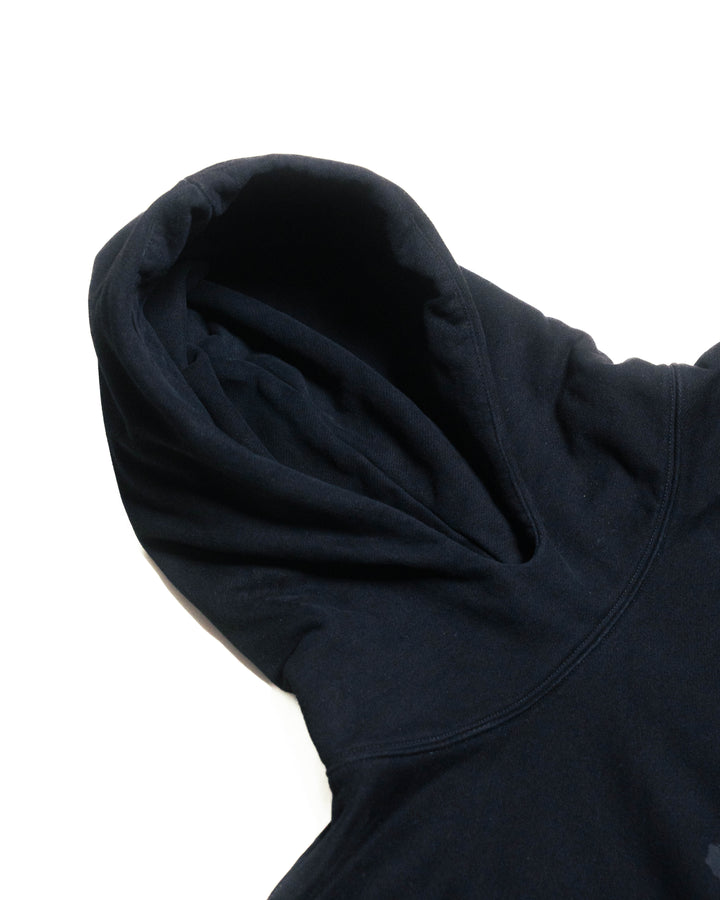Black WKR Heavyweight Double Layered Utility Hoodie  - SS4