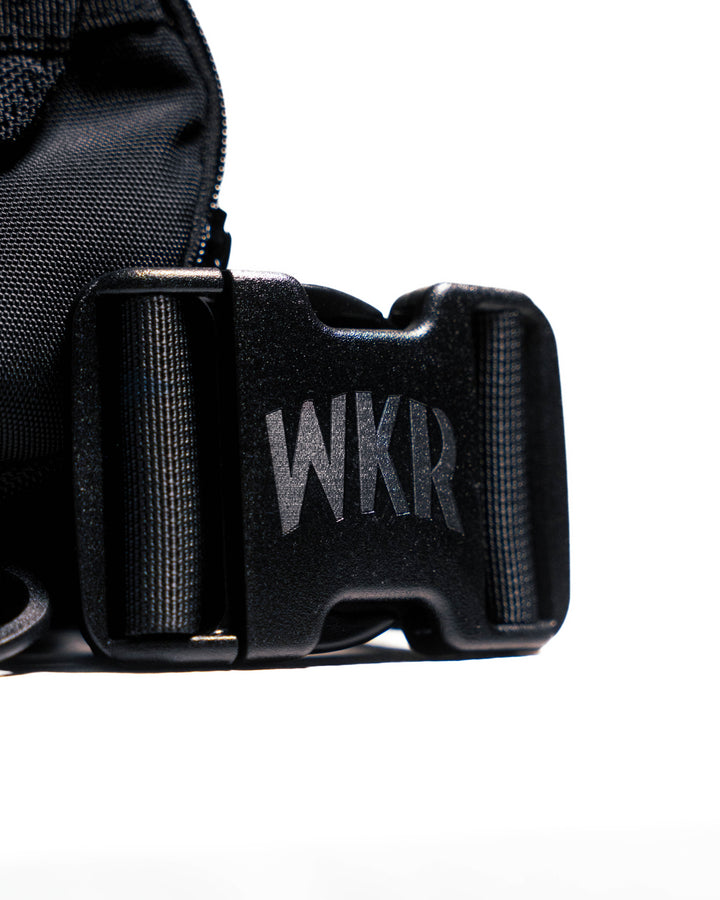Black WKR Utility Crossbody Bag - SS4