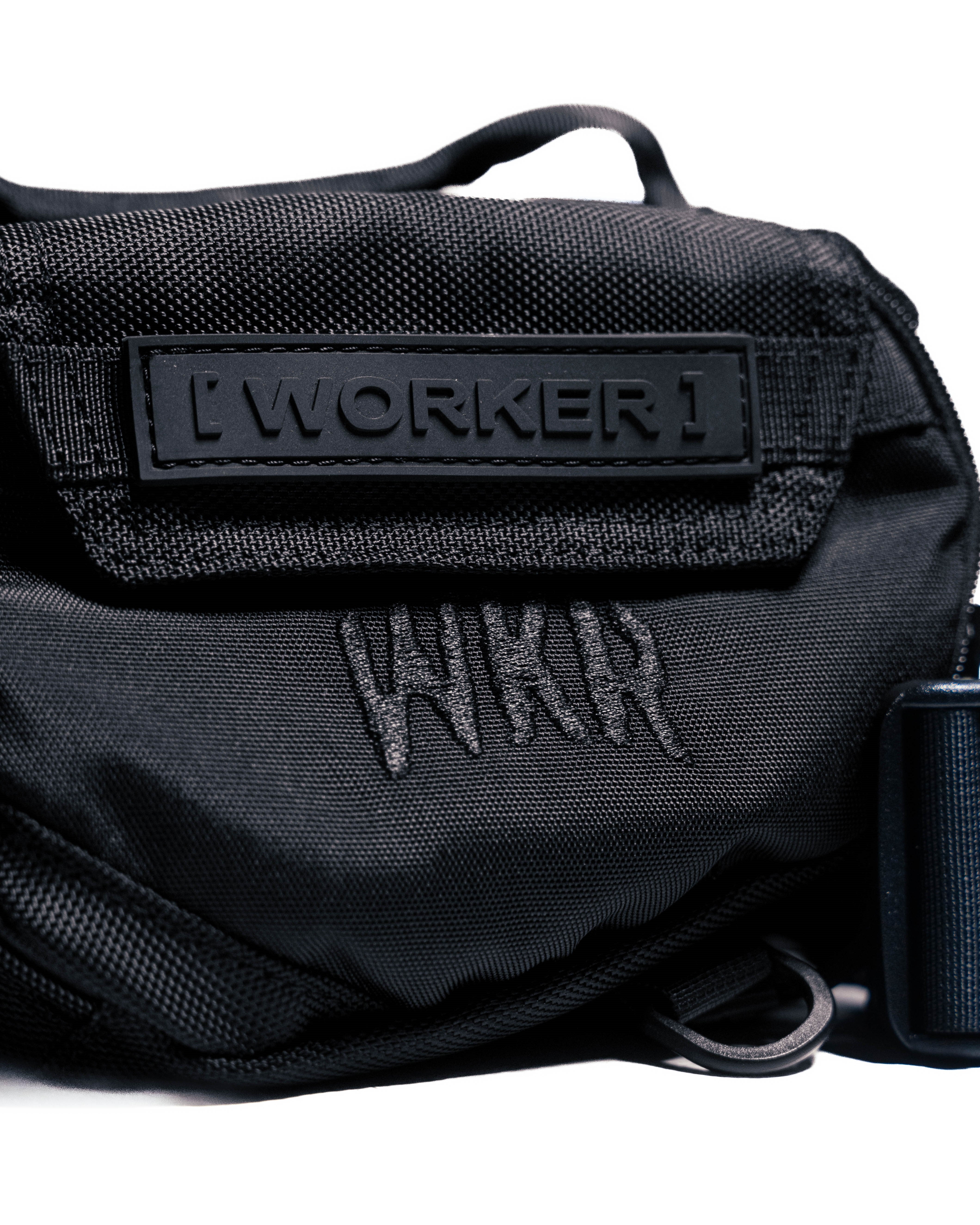 Black WKR Utility Crossbody Bag - SS4
