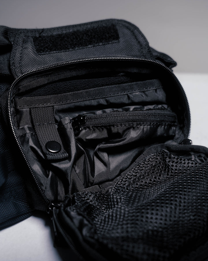 Black WKR Utility Crossbody Bag - SS4