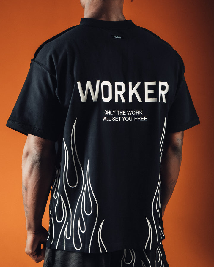 Black Flame Tee