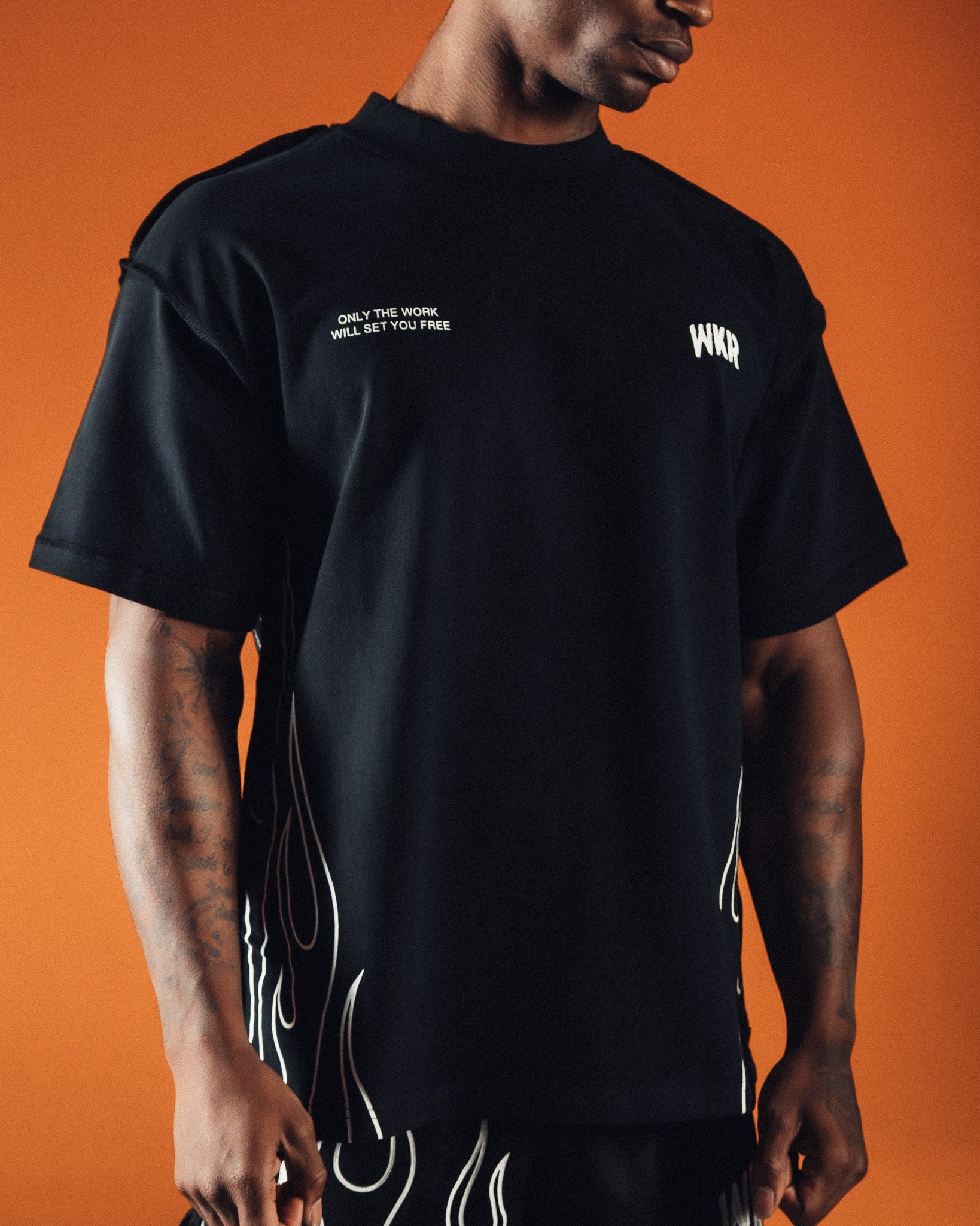 Black Flame Tee