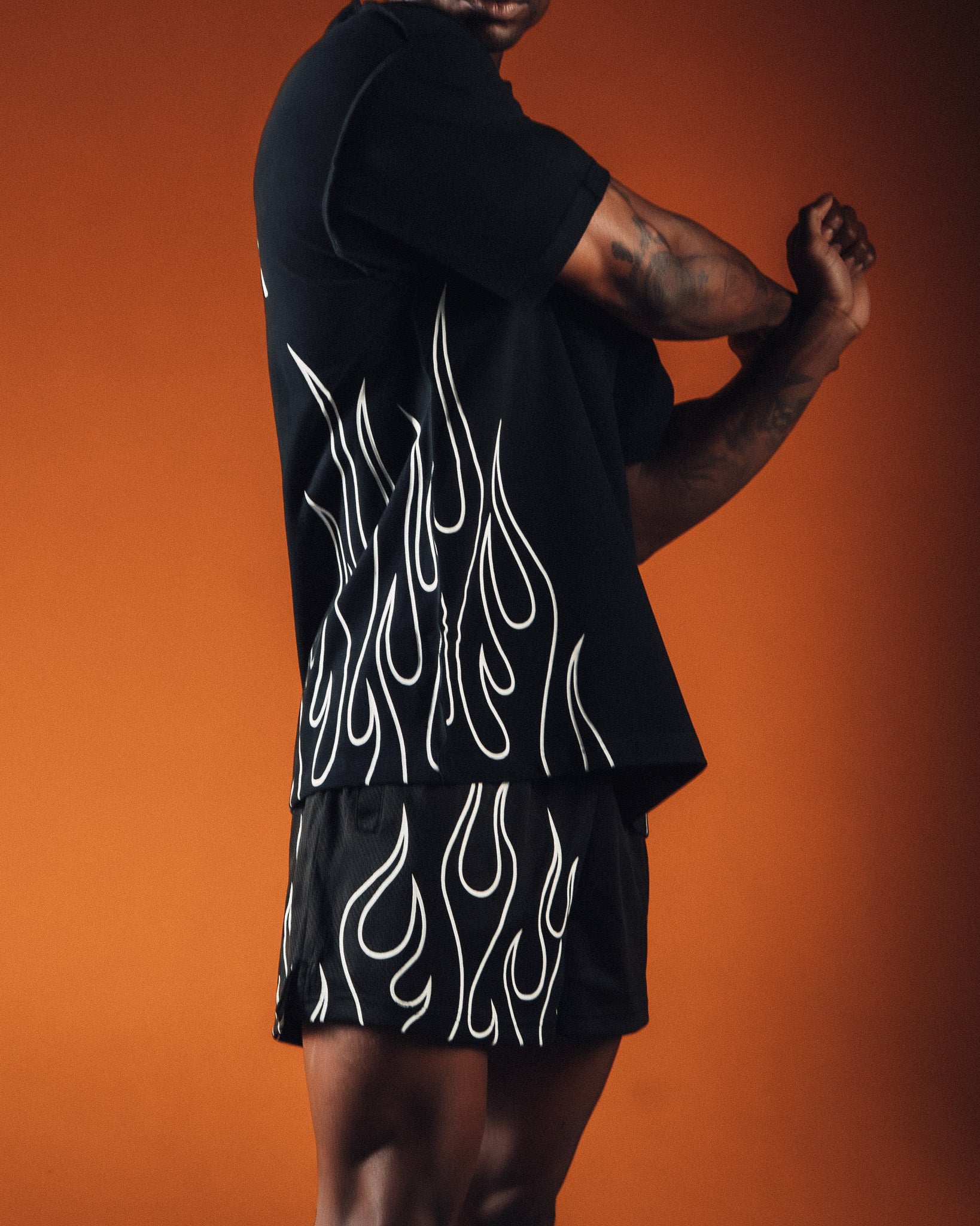 Black Flame Tee