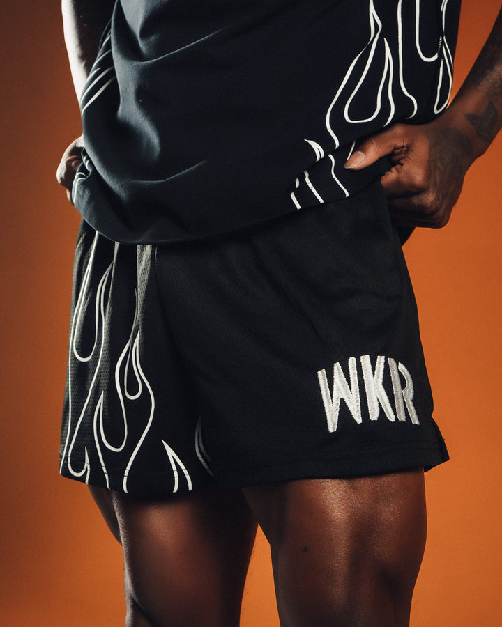 Black Flame Premium Performance Short