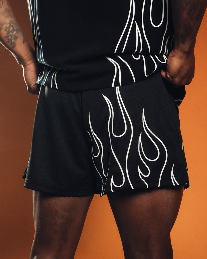 Black Flame Premium Performance Short