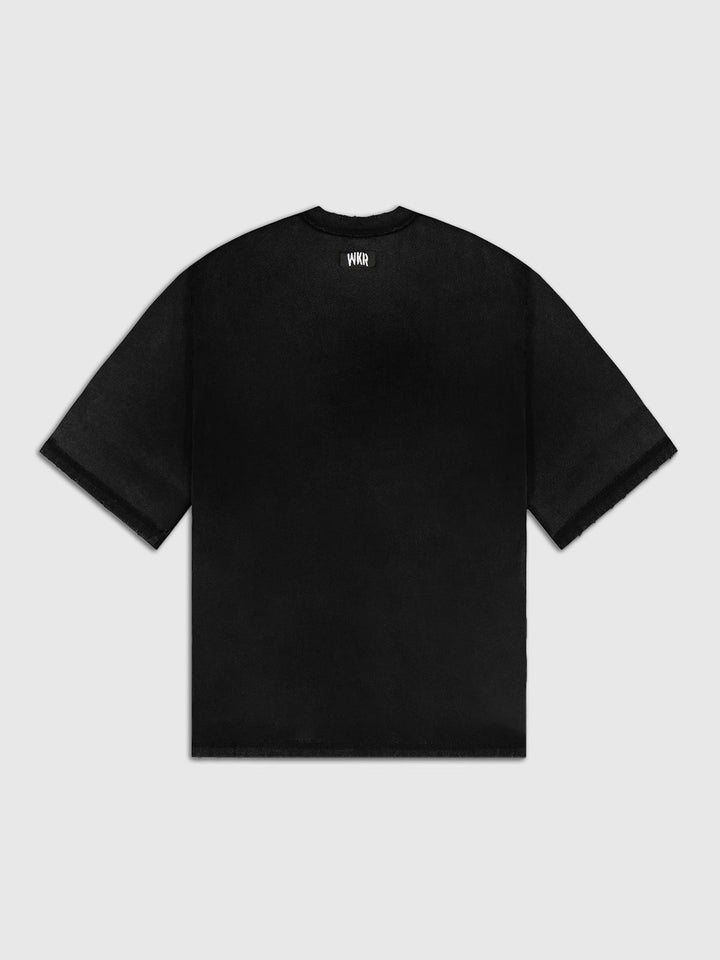 Black Drop Shoulder Tee - Core II